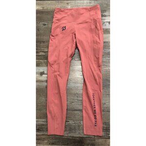Lululemon x Peloton Fast and Free 7/8 Leggings Dusty Rose Pink Size 6